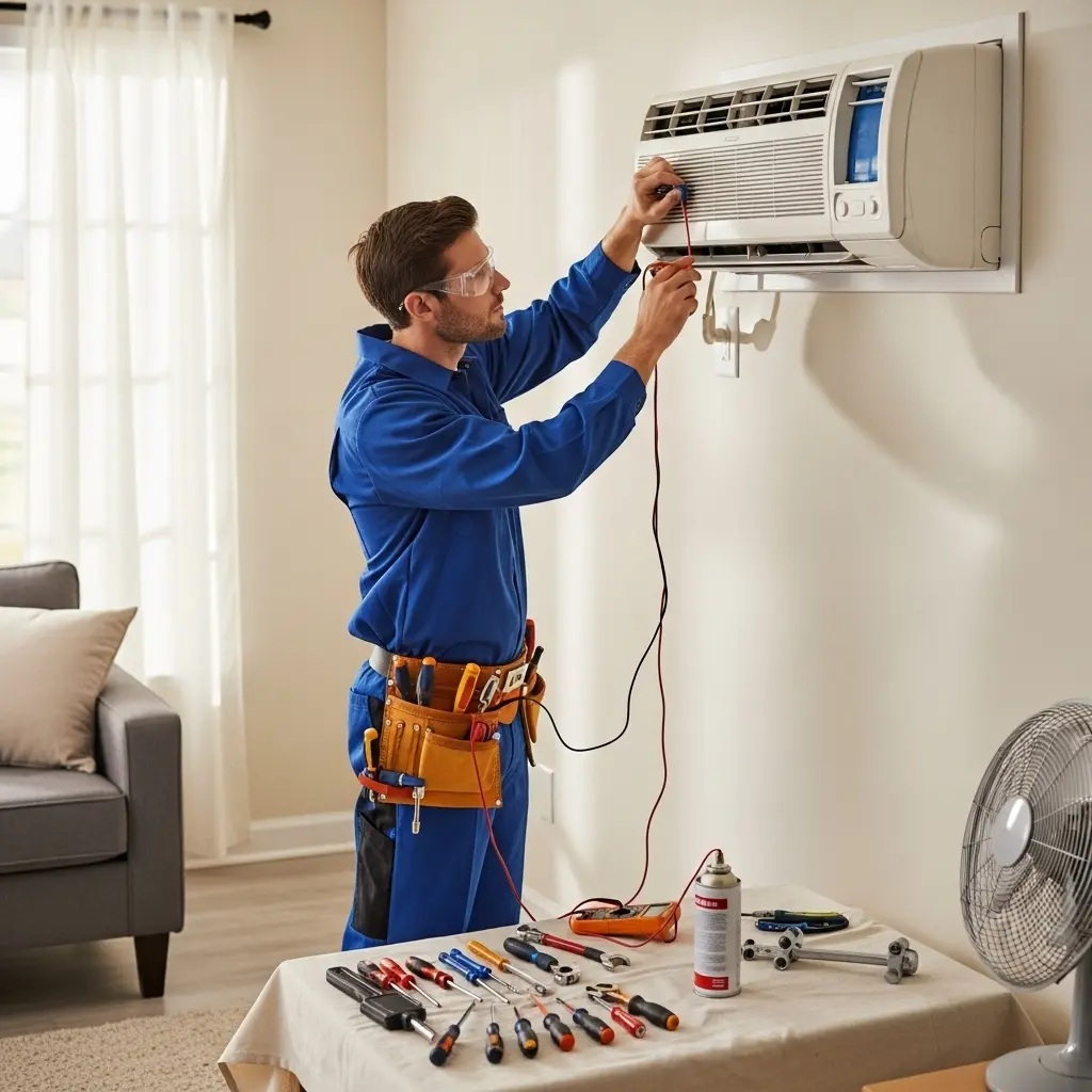 Narlıdere Vaillant Vaillant klima gaz dolumu ve bakım – Enerji verimliliği artırıldı. - Teknik servis örneği